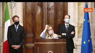 Meloni: "Quanto durerà consenso unanime? Dipende da capacità Governo, ma Pd e M5s non convincono"