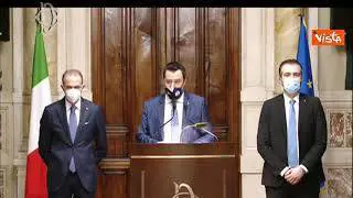 Recovery, Salvini: "Decideremo con europarlamentari. Guardo a sostanza non a cambio di gruppi in Ue"
