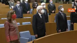 Foibe, Mattarella alla cerimonia del Giorno del ricordo a Montecitorio