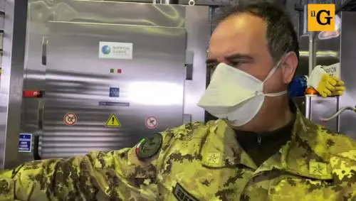 L'hub di Pratica di Mare per lo stoccaggio dei vaccini anti Covid