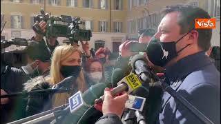 Governo, Salvini: "Spero che riparta mettendo al centro la vita vera"