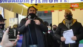 Manifestazione ambulanti a Montecitorio: “Le imprese stanno finendo nelle mani della criminalità”