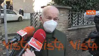 Bertinotti al funerale di Marini: “Ho perso prima di tutto un amico”