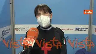 I vaccinatori al nuovo centro di Fiumicino: “Mi sento parte della storia, ce la faremo”