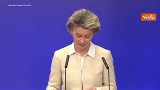 Von der Leyen: “NextGenerationEU messaggio di solidarietà, nessun Paese può farcela da solo”