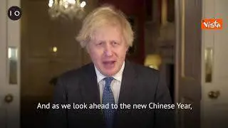 Capodanno cinese, Johnson: "Buona fortuna per l'Anno del Bue a chi festeggia nel Regno Unito"
