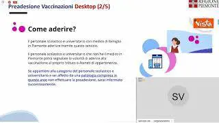 Covid Piemonte, dal 19 febbraio parte la vaccinazione del personale scolastico