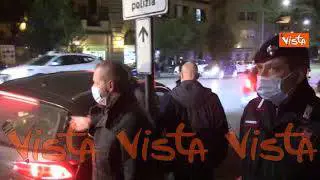 Mario Draghi esce di casa per andare al Colle e presentare la lista dei ministri