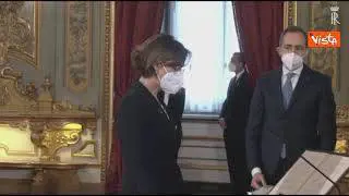 Il giuramento di Marta Cartabia, Ministra della Giustizia