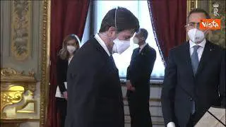 Dario Franceschini giura per la seconda volta come Ministro della cultura