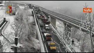 Maxi tamponamento sulla Torino-Bardonecchia, decine le auto coinvolte