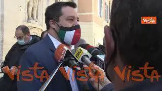 Salvini: “Arcuri? Tra Ilva, vaccini e scuola avrà bisogno di una mano”