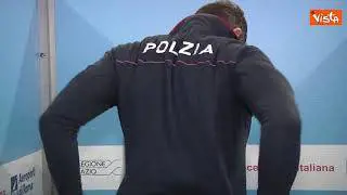 Vaccini per le forze di Polizia al Centro Vaccini dell’Aeroporto di Fiumicino