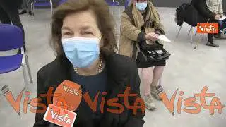 “Lo Aspettavo da tempo”. I primi vaccinati Covid all’Auditorium Parco della Musica