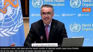 Covid, Oms: "Da inizio 2021 casi dimezzati nel mondo, effetto misure"