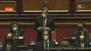 Draghi: "Il mio è semplicemente il governo del Paese"