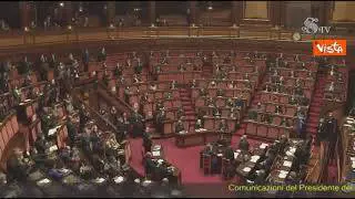 Draghi: "Ringrazio Conte, ha affrontato emergenza mai accaduta". La reazione in Aula