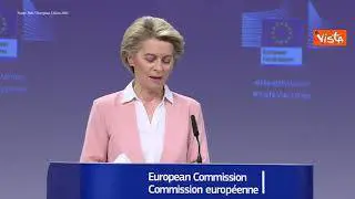 Vaccini, von der Leyen: “300 milioni di dosi aggiuntive, approvato secondo contratto con Moderna”
