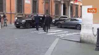 Marta Cartabia lascia il Senato. Le immagini