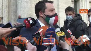 Salvini: “Arcuri? Se non lavora bene vada a casa. Ma confido in meritocrazia di Draghi”