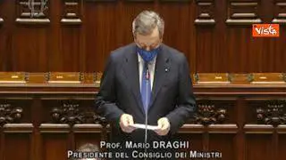 Draghi: "Olimpiadi Milano-Cortina saranno occasione sviluppo"