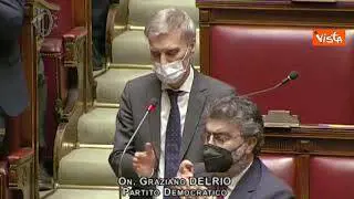Delrio ricorda Franco Marini, lungo applauso dell'Aula