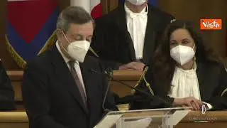 Draghi: "Recovery straordinaria prova fiducia reciproca in Ue"