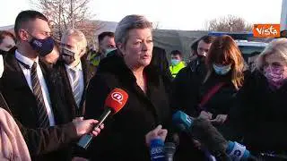 Rotta balcanica, Commissaria UE Johansson in Bosnia-Erzegovina: "Fu errore chiudere campo di Bira”