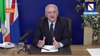 Vaccinazioni Campania, De Luca: “Solo a fine febbraio completiamo personale sociosanitario”