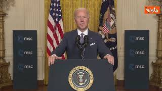 Biden: “Putin cerca di indebolire Europa e Nato, dobbiamo evitare ritorno a Guerra Fredda”