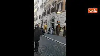 Papa Francesco in visita alla poetessa Bruck, sopravvissuta alla Shoah