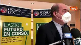 Vaccino, Zingaretti: "Campagna continua, aziende permettano di produrlo dove possibile"