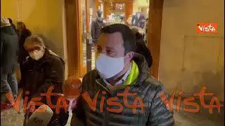 Salvini: "Governo Draghi deve essere cambio di passo, non sottovalutare virus ma usare buonsenso"