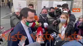 Salvini: "Ho incontrato Draghi, ecco di cosa abbiamo parlato"