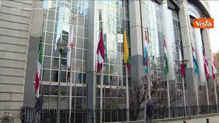 Attentato in Congo, bandiere italiana e UE a mezz’asta al Parlamento europeo