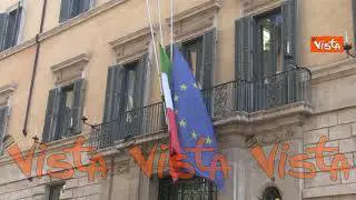Le bandiere di Palazzo Madama a mezz’asta per l’attentato in Congo