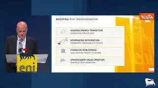 Descalzi (Eni): "Impegno per totale decarbonizzazione entro il 2050"