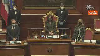 Catricalà, Senato osserva minuto di silenzio. Casellati: "Questa non è una bellissima giornata"