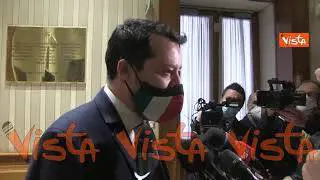 Salvini: “Draghi avrebbe detto di abbassare i toni? Invenzione di giornalisti”