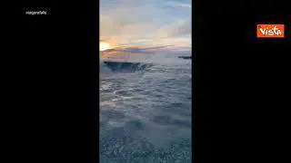 Ondata di gelo negli Usa, le cascate del Niagara ghiacciate