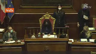 Milleproroghe, aula Senato approva fiducia con 222 sì e 23 no