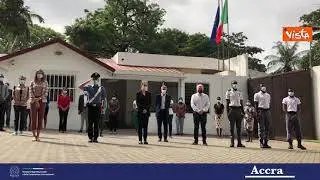 Attanasio e Iacovacci, raccoglimento e commozione alla Farnesina e nelle Ambasciate del mondo