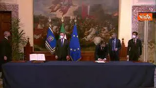 Il giuramento del Sottosegretario agli Esteri Benedetto Della Vedova