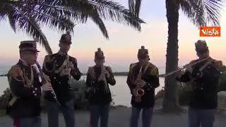 Sanremo, la banda della Polizia ospite al Festival. L'annuncio sui social con "Libertango"