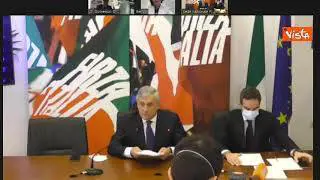 Ristori, Tajani: "Valutazione indennizzi su codici Ateco non ha funzionato, basarsi sui costi fissi"