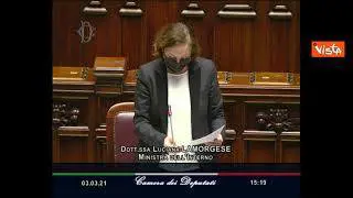 Lamorgese: "Sbarchi in aumento per colpa della pandemia"