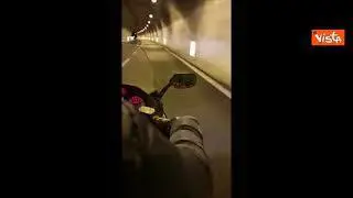 Sanremo 2021, Ibra ritarda per incidente in autostrada, arriva chiedendo passaggio a un motociclista