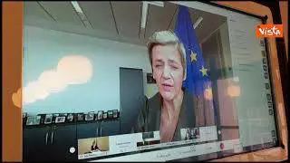 Alitalia, l'incontro in videochiamata Giorgetti-Vestager