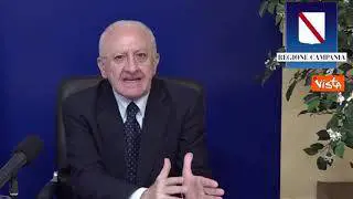 Elezioni amministrative rinviate, De Luca: "Decisione sbagliata che va contro le scuole"