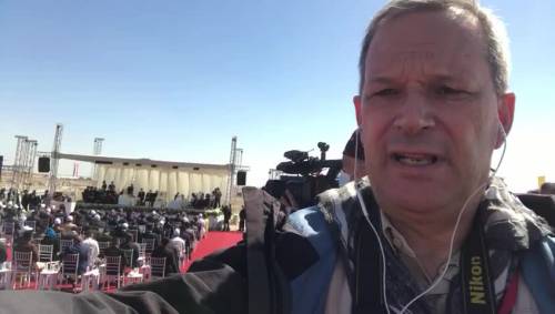 L'arrivo del Papa a Ur